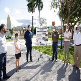 El diseño participativo de espacios públicos propicia que la ciudadanía tome decisiones para beneficio comunitario, aseveró el alcalde Renán Barrera