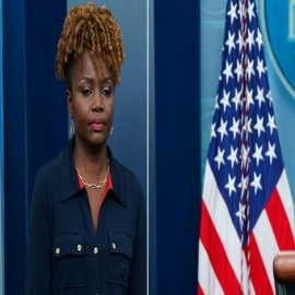 Vocera de la Casa Blanca abandona conferencia de prensa ante las preguntas sobre el informe que criticó la investigación del FBI contra Trump