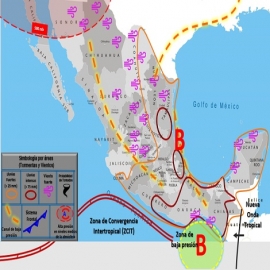 Clima hoy para Cancún y Quintana Roo 4 de septiembre de 2020