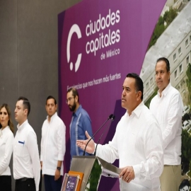 La Asociación de Ciudades Capitales de México y la Secretaría de Relaciones Exteriores impulsarán la economía local