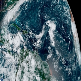 La tormenta tropical “Delta” se forma en el Caribe; se fortalecerá camino al Golfo de México