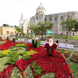 Llega el Paseo Navideño de las Flores a Umán para el disfrute de las familias durante esta temporada decembrina