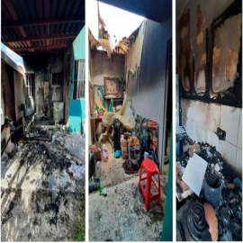 Mérida: familia de Ciudad Caucel se salvó de incendió pero perdió todo lo que tenía