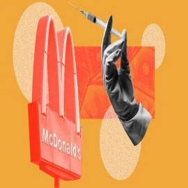 Los globalistas de McDonald’s y Uber ayudarán a Biden a convencer a que todos se vacunen