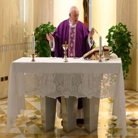 Papa Francisco: Jesús habría llorado por los que sufren la epidemia de coronavirus