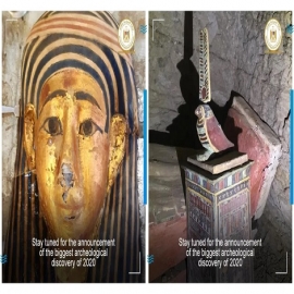 FOTOS: Egipto alista la presentación del “mayor descubrimiento arqueológico de 2020” en próximos días