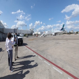 Después de casi 2 años, se reactiva ruta aérea Toronto-Mérida
