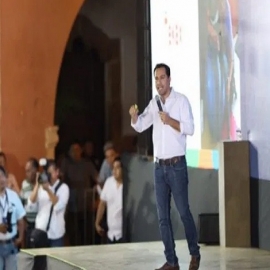 El Gobernador Mauricio Vila ofrece informe de resultados en el interior del estado.