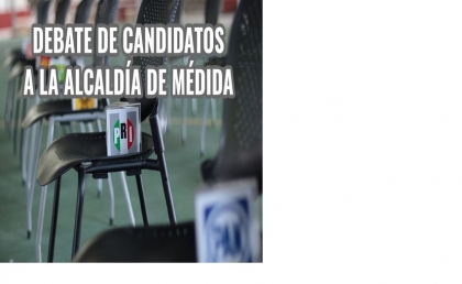 Hoy, debate entre candidatos a la alcaldía de Mérida para confrontar propuestas