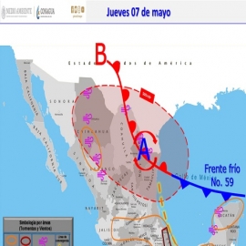 Clima hoy para Cancún y Quintana Roo 7 de mayo de 2020