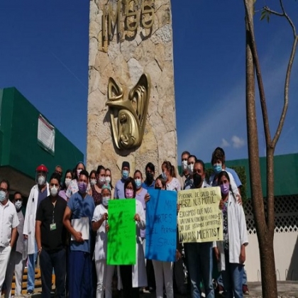 Yucatán: Personal de salud de Motul solicita ser vacunado