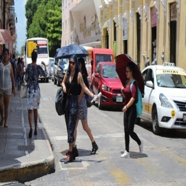 Tormentas aisladas y calor para este martes en Yucatán