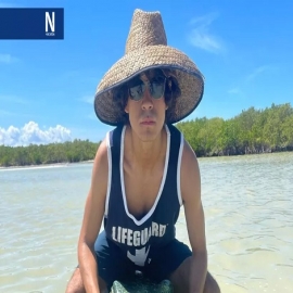 Luffy de One Piece de viaje por Yucatán