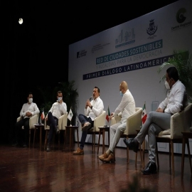 El Alcalde Renán Barrera participó en el Panel “Ciudades y Democracia en México y Latinoamérica” organizado por la Fundación Konrad-Adenauer