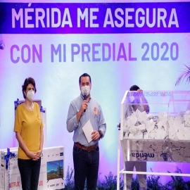 El alcalde Renán Barrera Concha agradece el compromiso de la ciudadanía que cumple con el pago de su impuesto predial