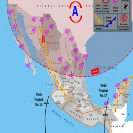Clima hoy para Cancún y Quintana Roo 15 de julio de 2020