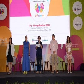 Yucatán, sede de la Primera Cumbre por las Sociedades de Paz Ch'abajel
