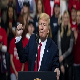 Esta fue la reacción de Trump tras ser absuelto por el Senado en juicio político