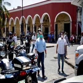Intensifica el Ayuntamiento de Mérida las labores de limpieza y desinfección de los mercados