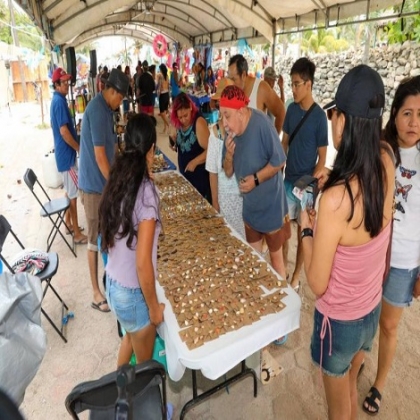 Familias y visitantes disfrutan del Festival de la Veda 2023 en El Cuyo