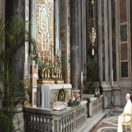 El Papa Francisco inauguró maratón del Rosario con esta emotiva oración
