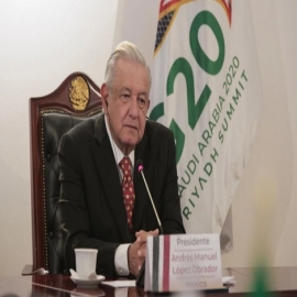 AMLO plantea al G20 un rescate económico centrado en los pobres y no en las empresas