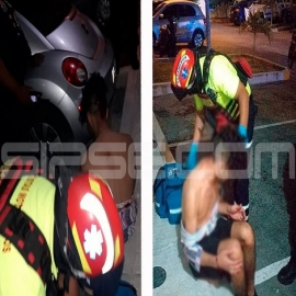 Sujeto huye luego de morder a su pareja en Playa del Carmen
