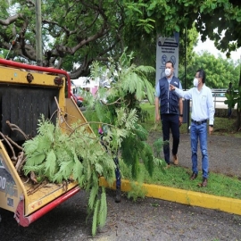 El Ayuntamiento de Mérida refuerza acciones para evitar inundaciones y afectaciones mayores por el paso de la tormenta tropical “Gamma”