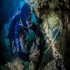 Vestigios de hogueras en cenote de Tulum revelan asentamientos humanos a finales de la Era de Hielo