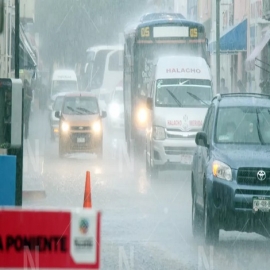 Lluvias podrían inundar el manto freático en Mérida
