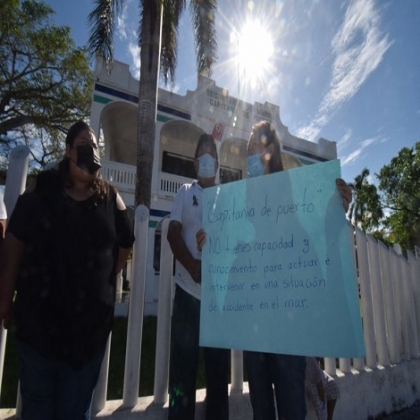 Cozumel: Madre del pescador muerto en accidente exige justicia por su hijo