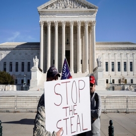 «Estas elecciones fueron manipuladas»: Trump criticó a la Corte Suprema por no actuar