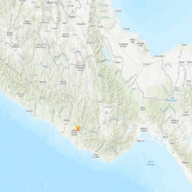 Tres sismos sacuden el sur de México en menos de una hora