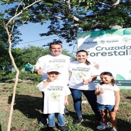 Renán Barrera trabaja para fortalecer la infraestructura verde en el Municipio