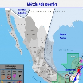 Clima hoy para Cancún y Quintana Roo 4 de noviembre de 2020