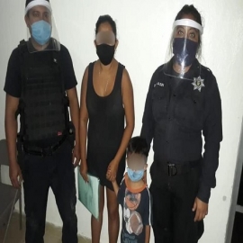 Kanasín: niño encontrado deambulando por las calles es entregado a su familia