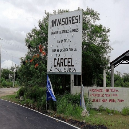 Pelea y hasta amenazas de muerte entre invasores de terrenos en Progreso