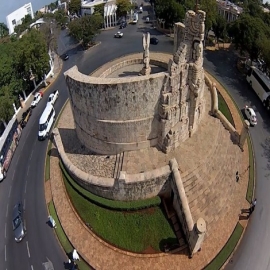 Mérida: Con esta aplicación, Monumento a la Patria puede ser visto en realidad aumentada
