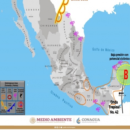 Clima hoy para Cancún y Quintana Roo 20 de octubre de 2020