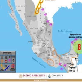Clima hoy para Cancún y Quintana Roo 20 de octubre de 2020