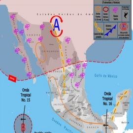 Clima hoy para Cancún y Quintana Roo 13 de julio de 2020