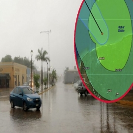 "Zeta" sale de Yucatán, pero seguirán las lluvias y fuertes vientos en el estado
