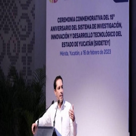 El Gobernador Mauricio Vila Dosal llama a hacer equipo para consolidar a Yucatán como polo científico y de innovación