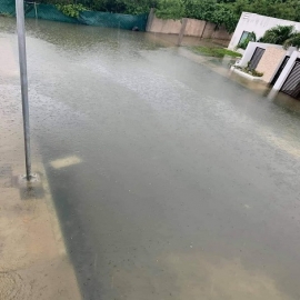 El Huracán ‘’Delta’’ Deja Desgracia y Severas Inundaciones para los Residentes del Fraccionamiento Las Americas II Debido a la Falta de pozos y Alcantarillado