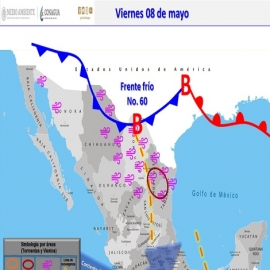 Clima hoy para Cancún y Quintana Roo 8 de mayo de 2020