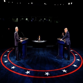 Trump y Biden debatieron por última vez sin alusiones directas a la comunidad latina