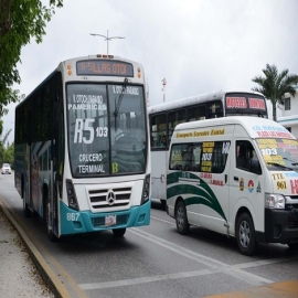 Empresas de transporte urbano en Cancún, a punto de quedarse 10 años más
