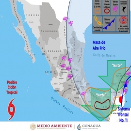 Clima hoy para Cancún y Quintana Roo 3 de noviembre de 2020