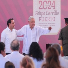 La seguridad pública en Yucatán, modelo para todo el país: AMLO
