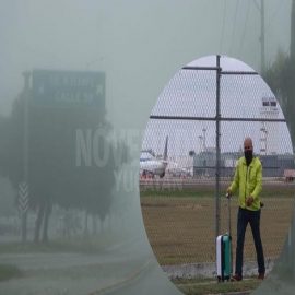 La densa neblina 'tipo Londres' obliga a retrasar vuelos en el Aeropuerto de Mérida